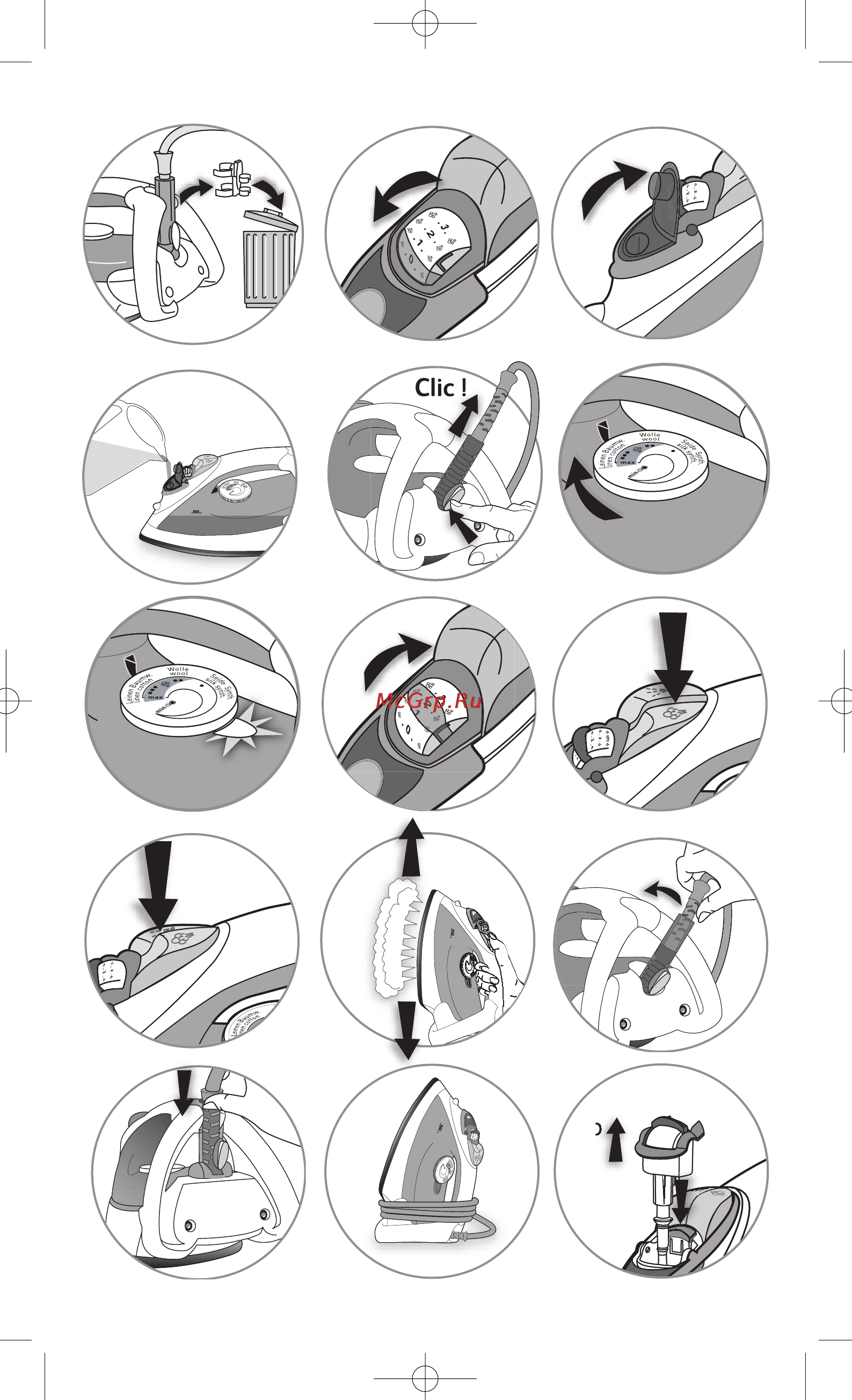 Tefal FV 4370E0 Инструкция по эксплуатации онлайн [3/9] 146564