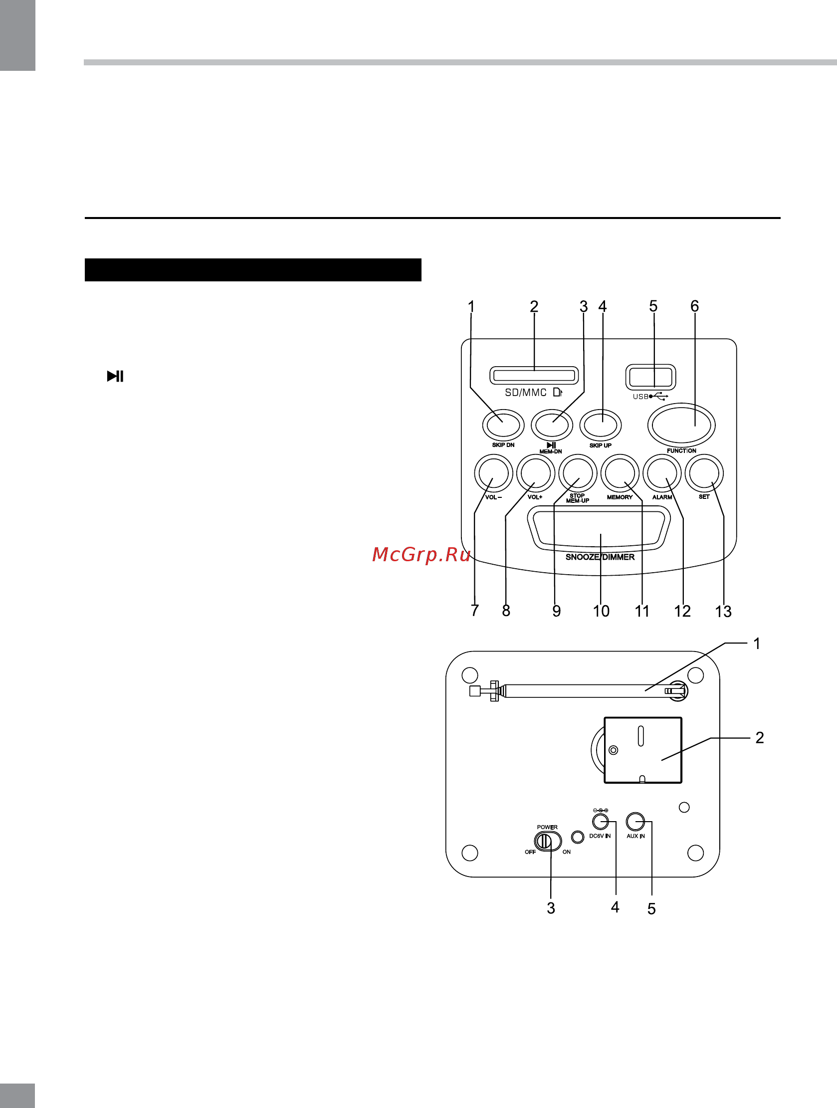 Telefunken TF-1567U [2/15] Instruction manual