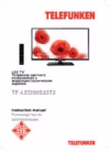 Telefunken TF-LED50S33T2 Инструкция по эксплуатации
