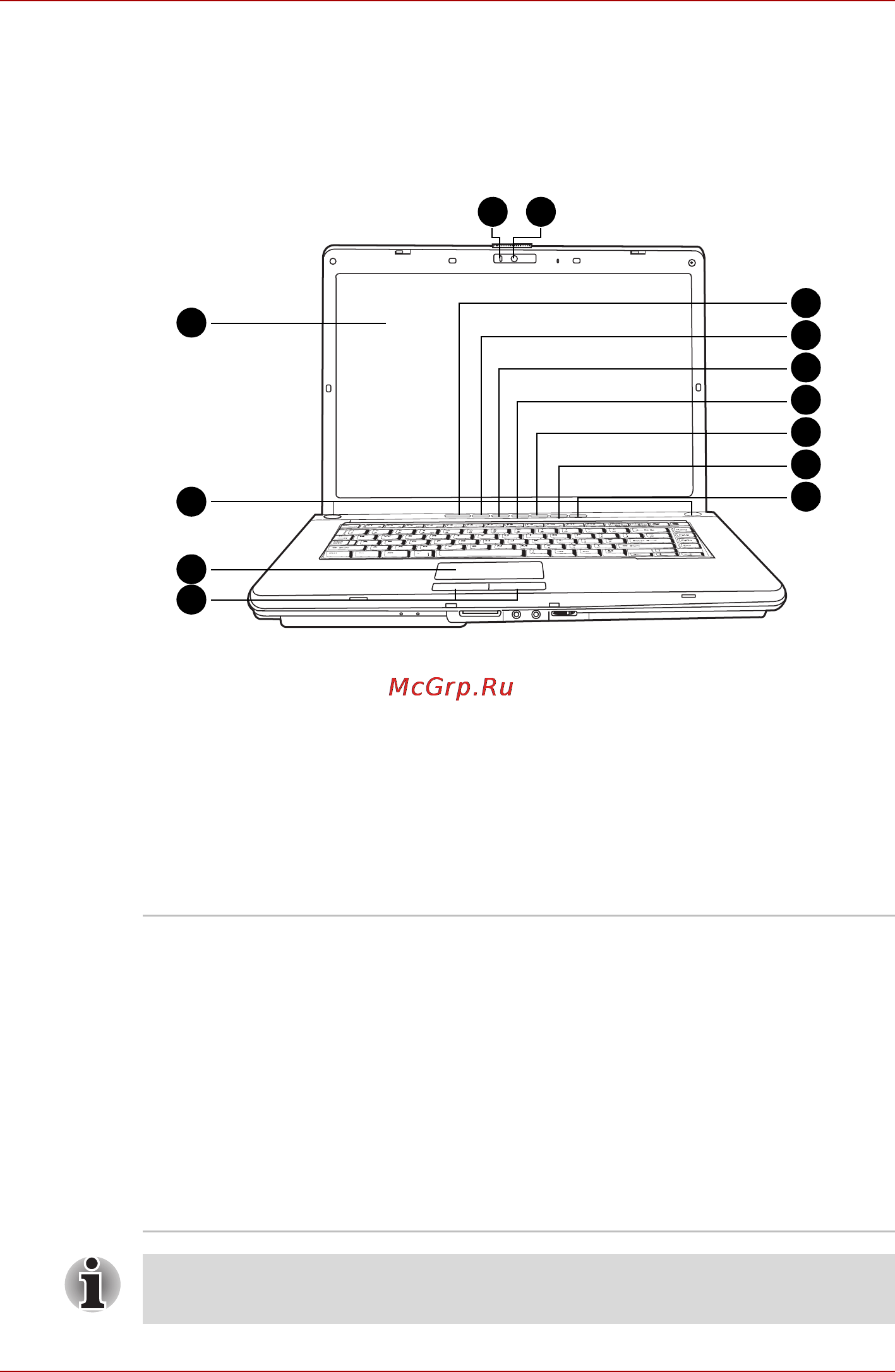 Toshiba Satellite SA200-23K [40/173] Вид спереди с открытым дисплеем