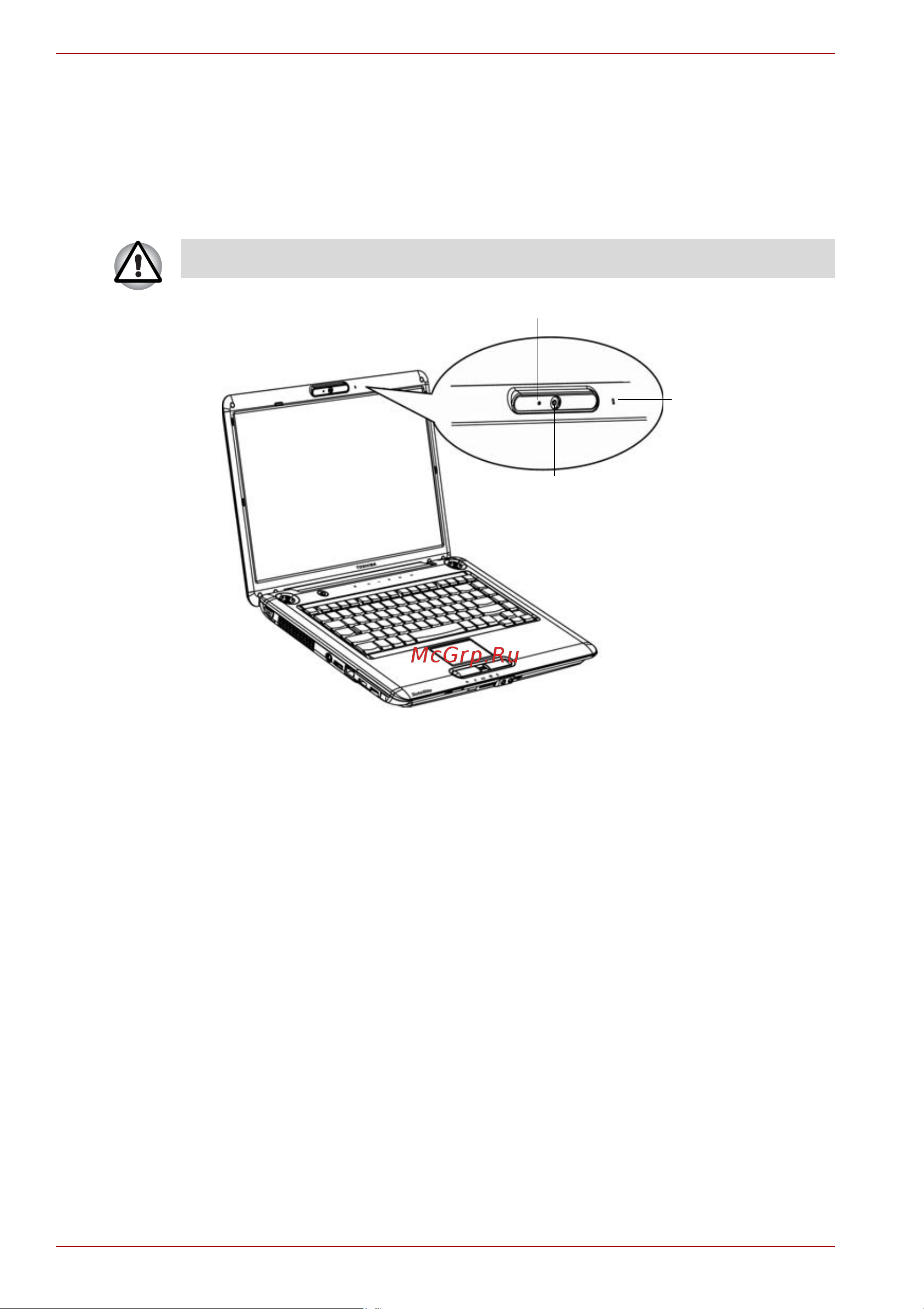 Toshiba Sat A300-1OC [106/240] Применение веб камеры