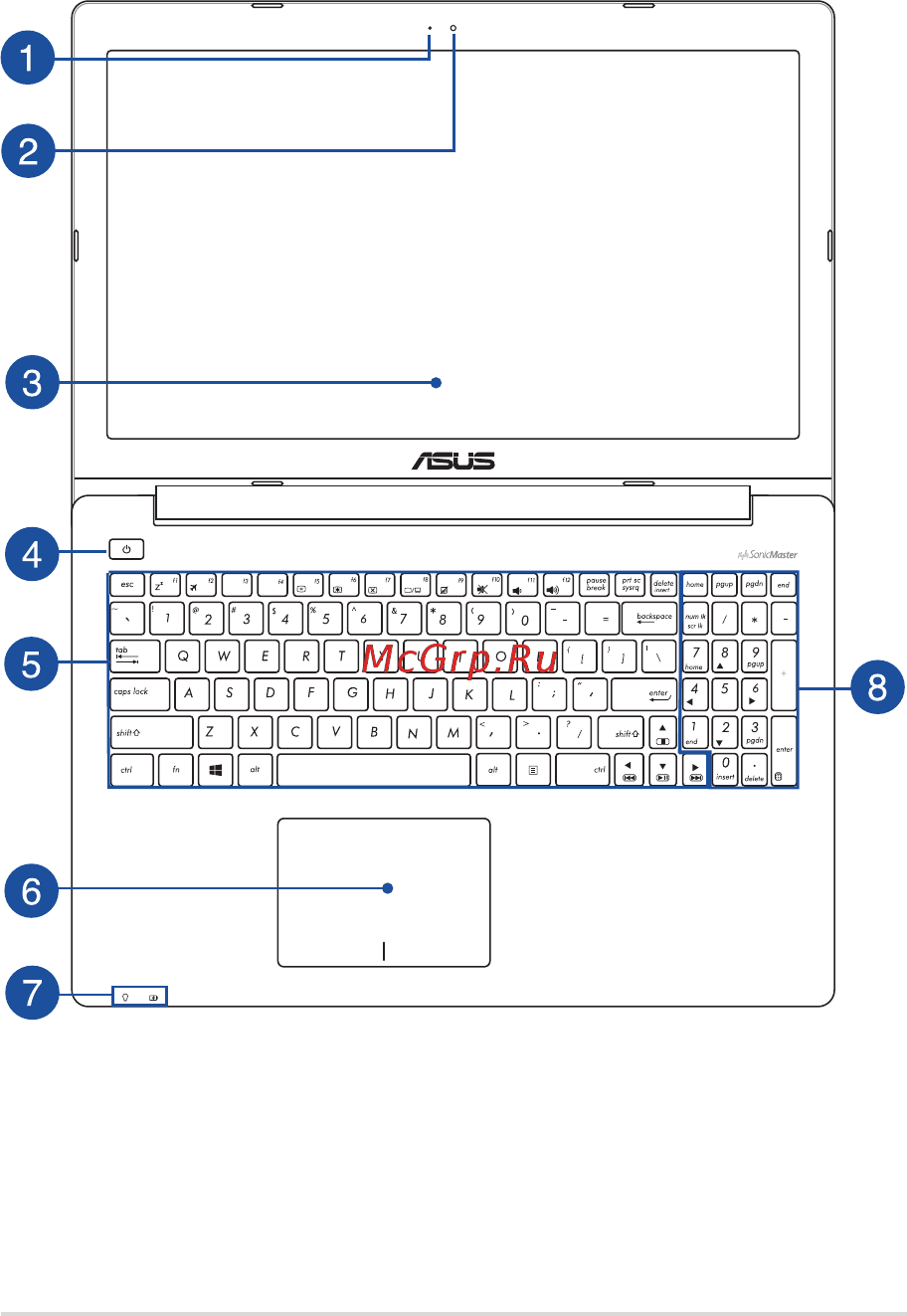 Asus p553ma, 90nb04x6-m27680 [13/111] Модель 15