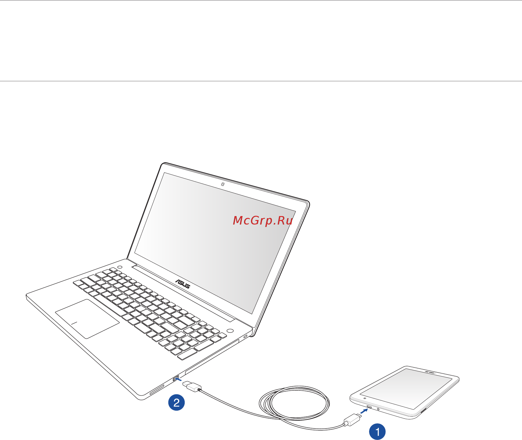 Asus memo pad 7 me176сx 8gb red [41/150] Connecting with your notebook