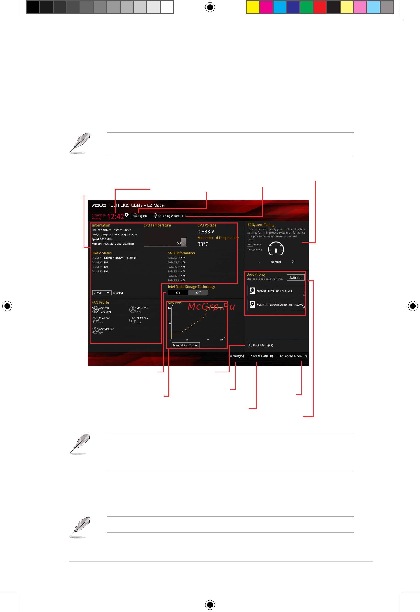 Asus h97-pro gamer [41/86] Advanced mode