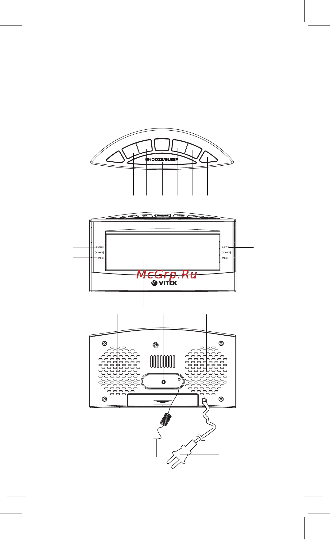 Vitek VT-6603 BK [2/13] Vt 6603_im_70x130 indd 2 01 7 015 16 59 39