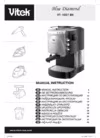 Vitek VT-1507 Инструкция по эксплуатации