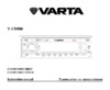 Varta V-CD500 Black Инструкция по эксплуатации