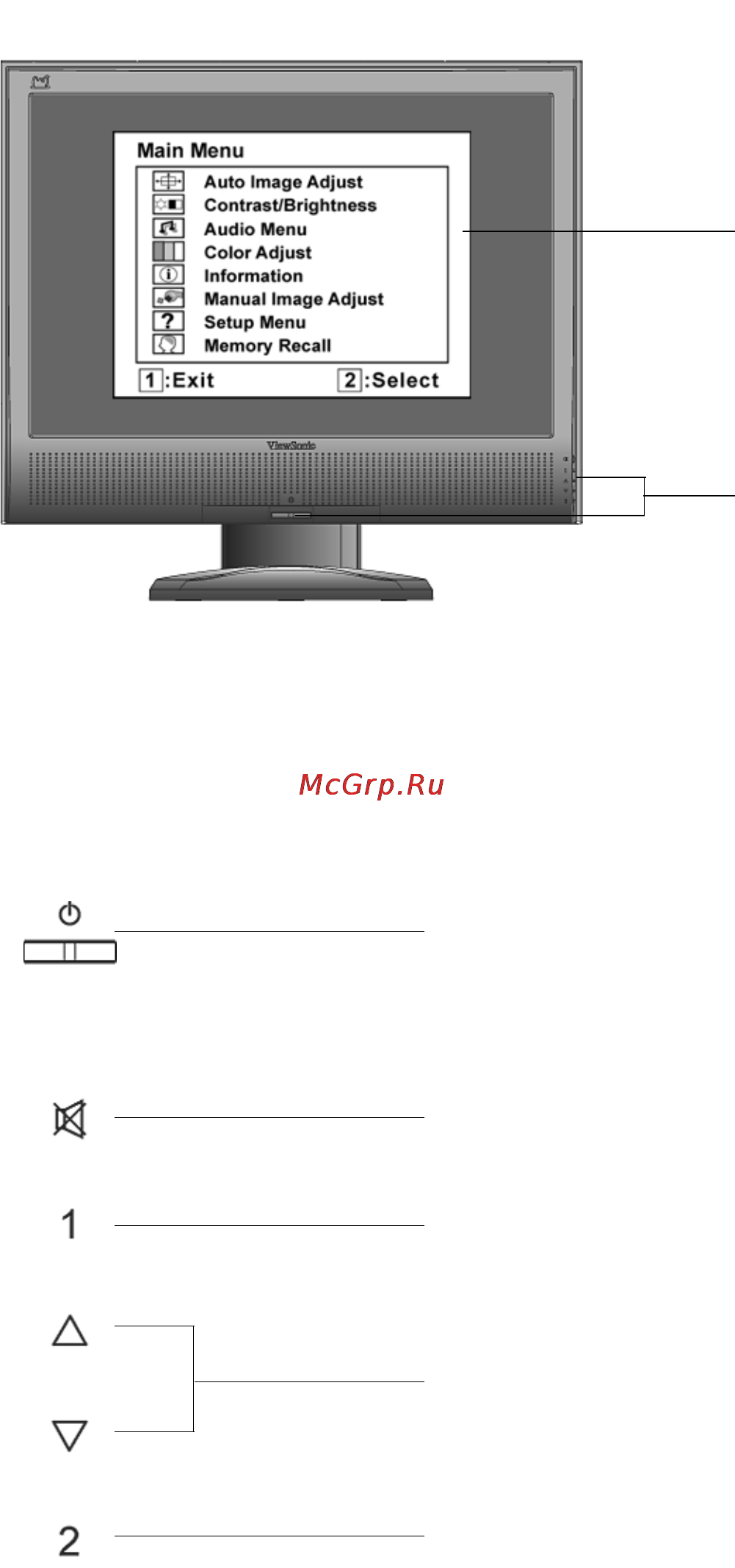 Viewsonic VG2021WM-2 [13/24] Настройка изображения
