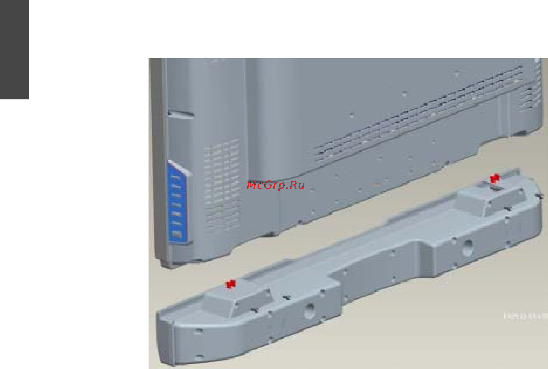 Viewsonic N2600 W-E [9/41] Отсоединение нижнего динамика