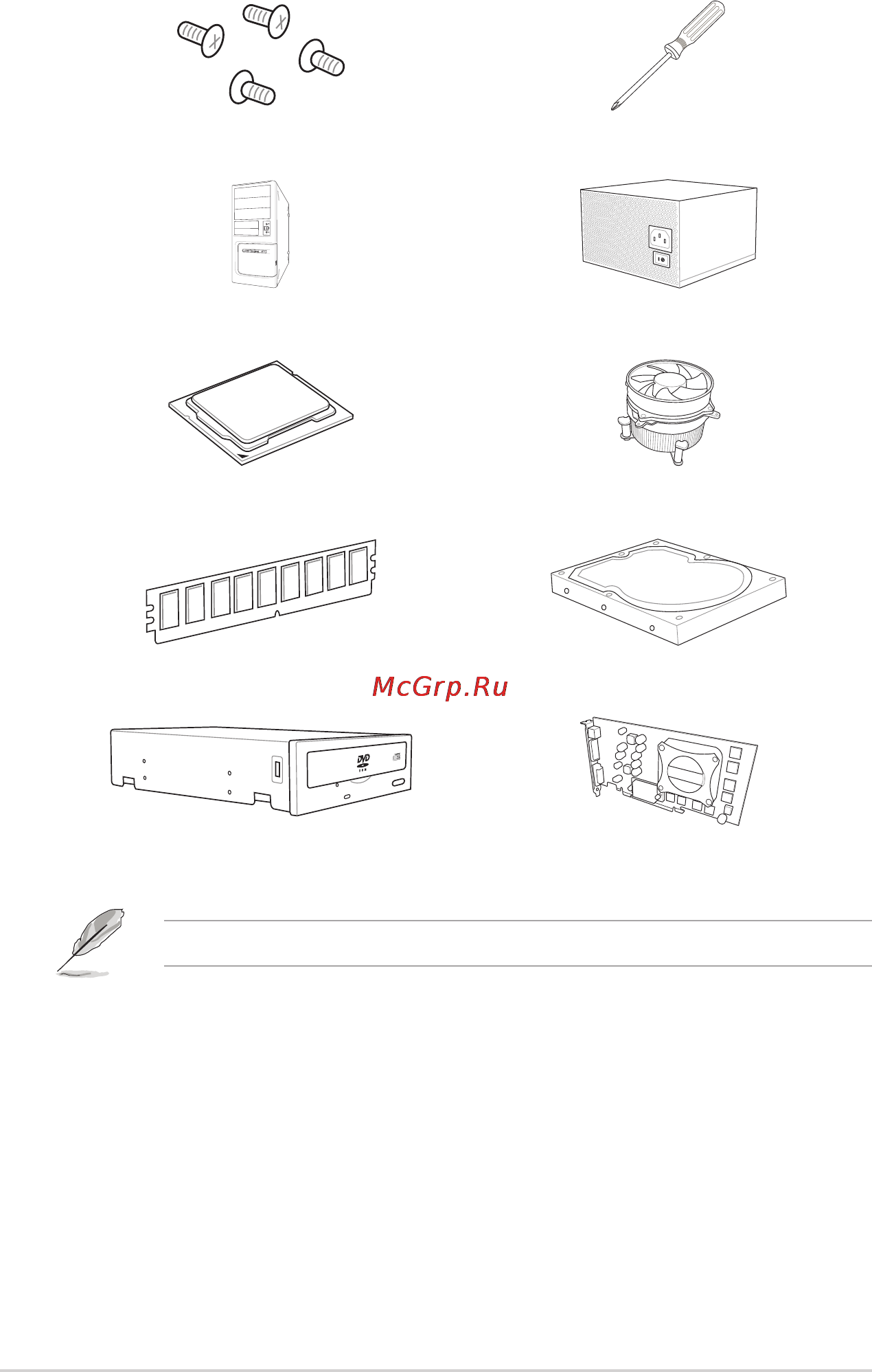 Asus tuf sabertooth z97 mark s [14/176] Installation tools and components