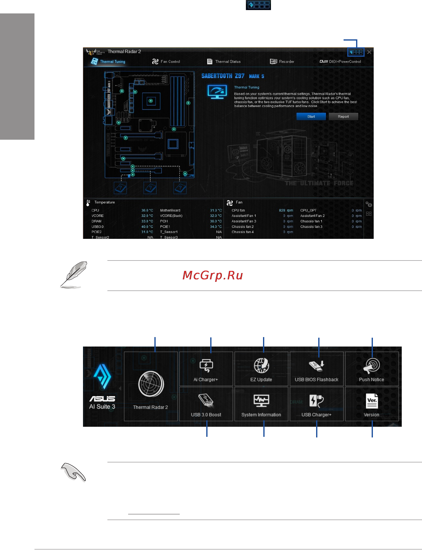 Asus tuf sabertooth z97 mark s [142/176] Chapter 4