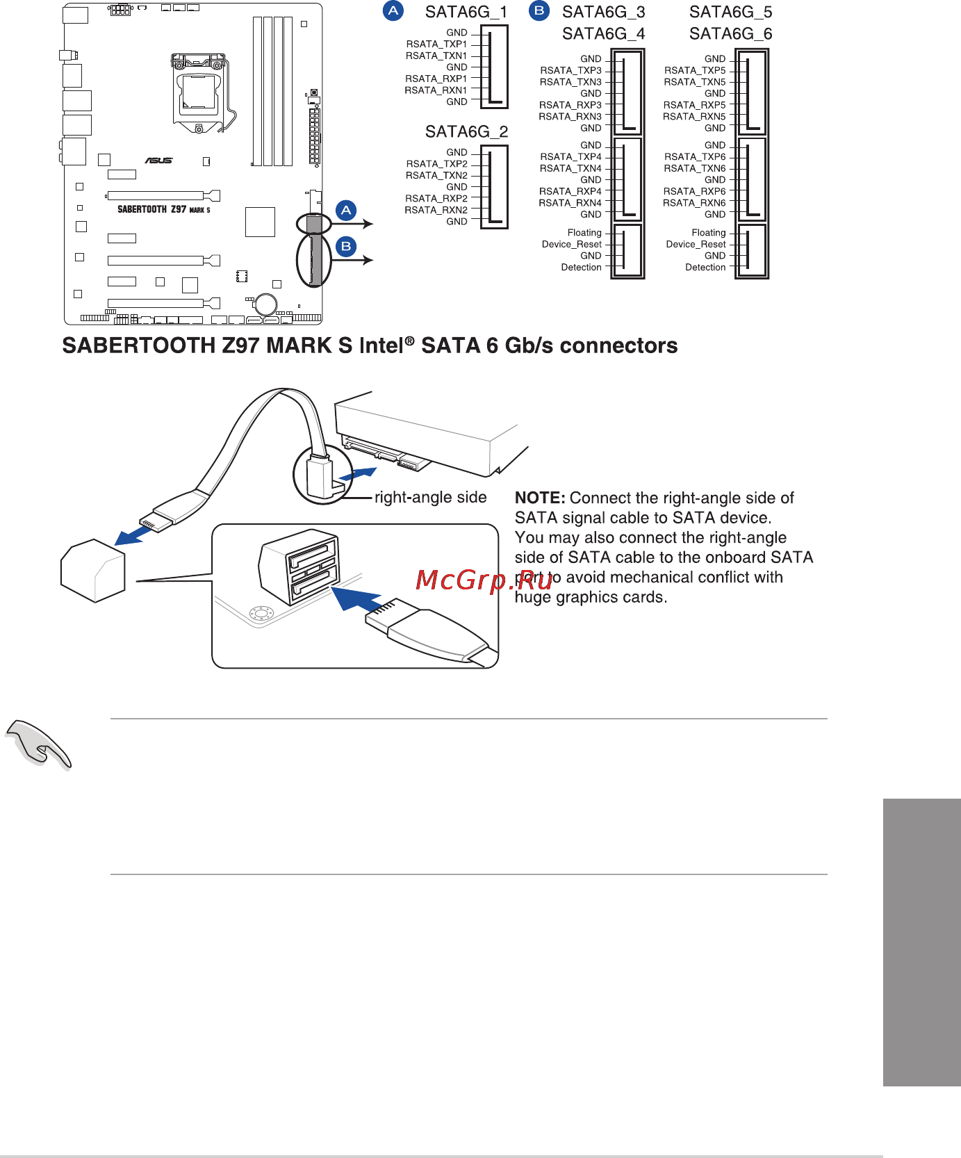 Asus tuf sabertooth z97 mark s [45/176] Internal connectors