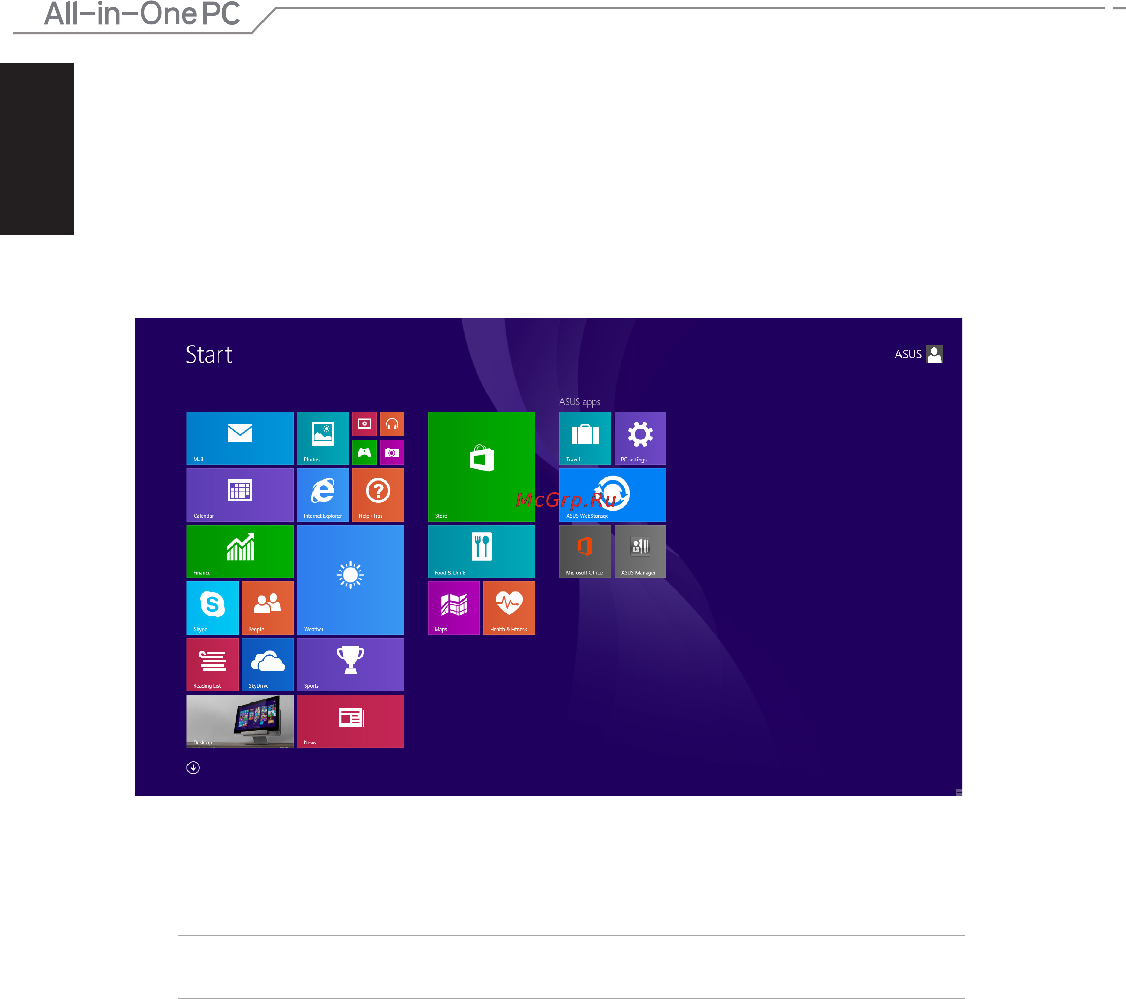 Asus et2321inth-b020r, 90pt00q1-m03660 [28/58] Интерфейс windows