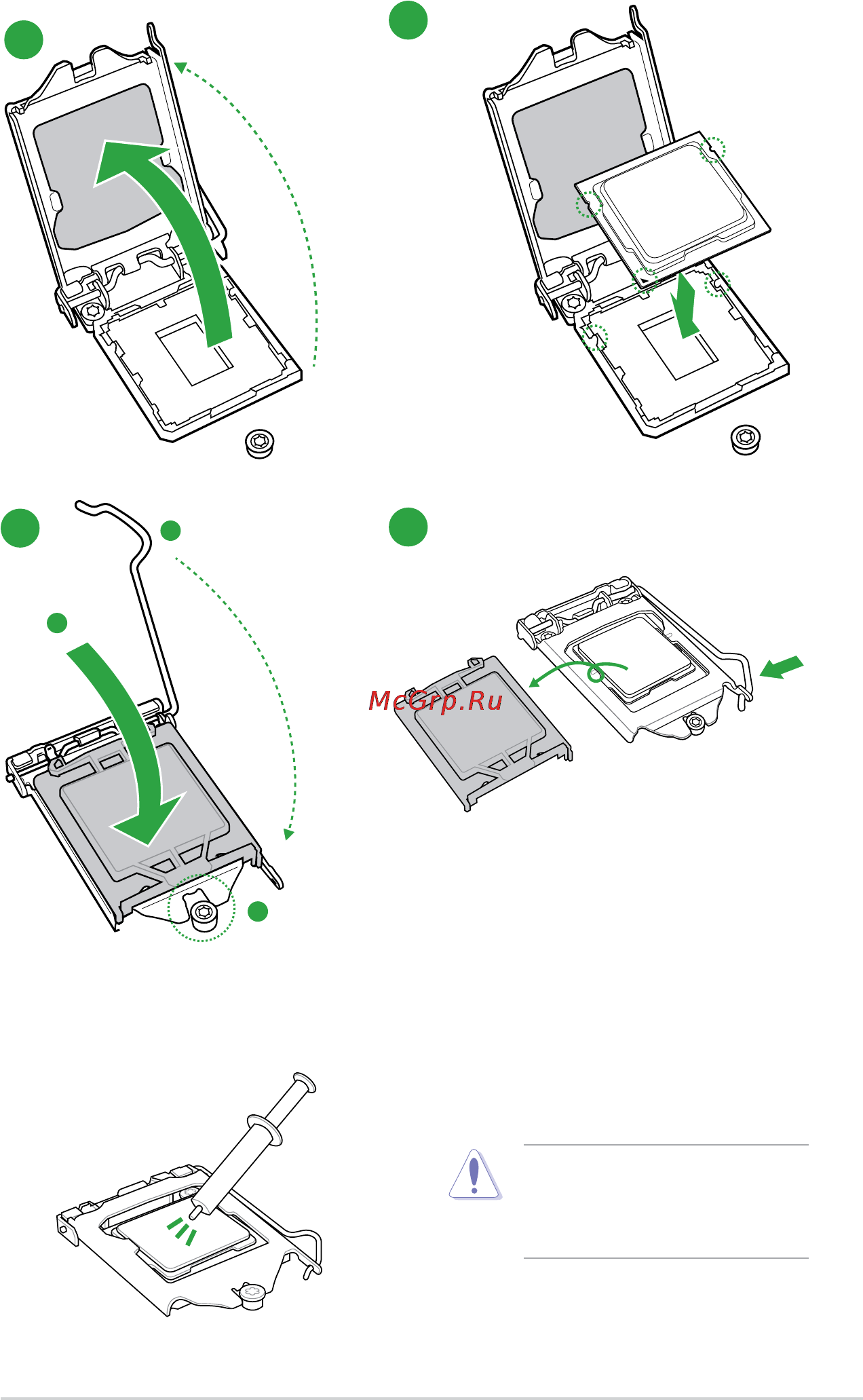 Asus h81m-p [13/48] Cpu heatsink and fan assembly installation