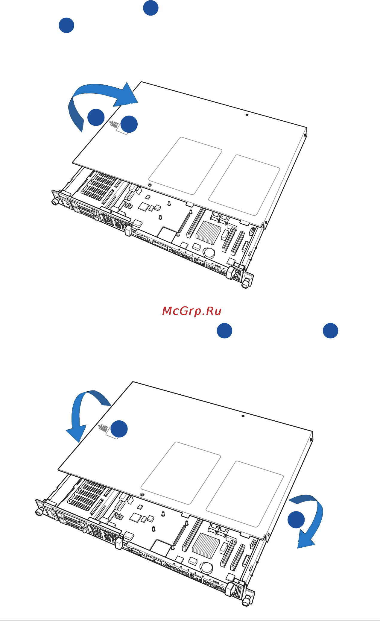 Asus rs400-e8-ps2 [27/178] Recovering the rear cover