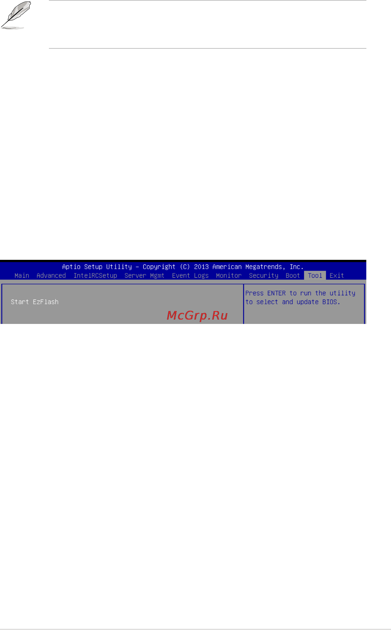Asus rs520-e8-rs8 [129/202] Tool menu