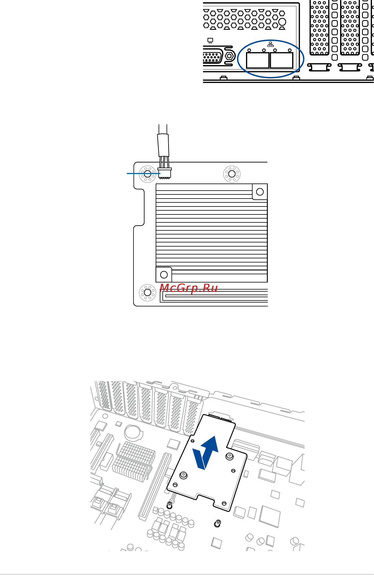Asus rs520-e8-rs8 [42/202] Installing a mezzanine card