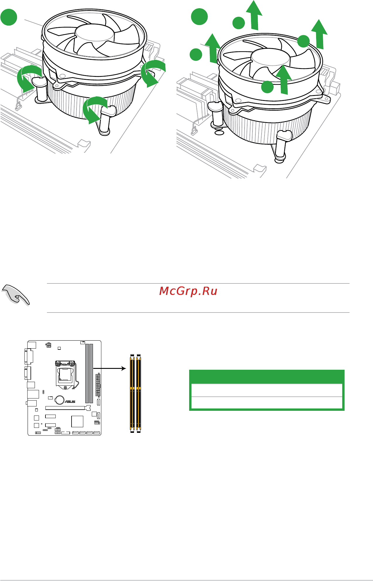 Asus b85m-k [15/48] Memory configurations
