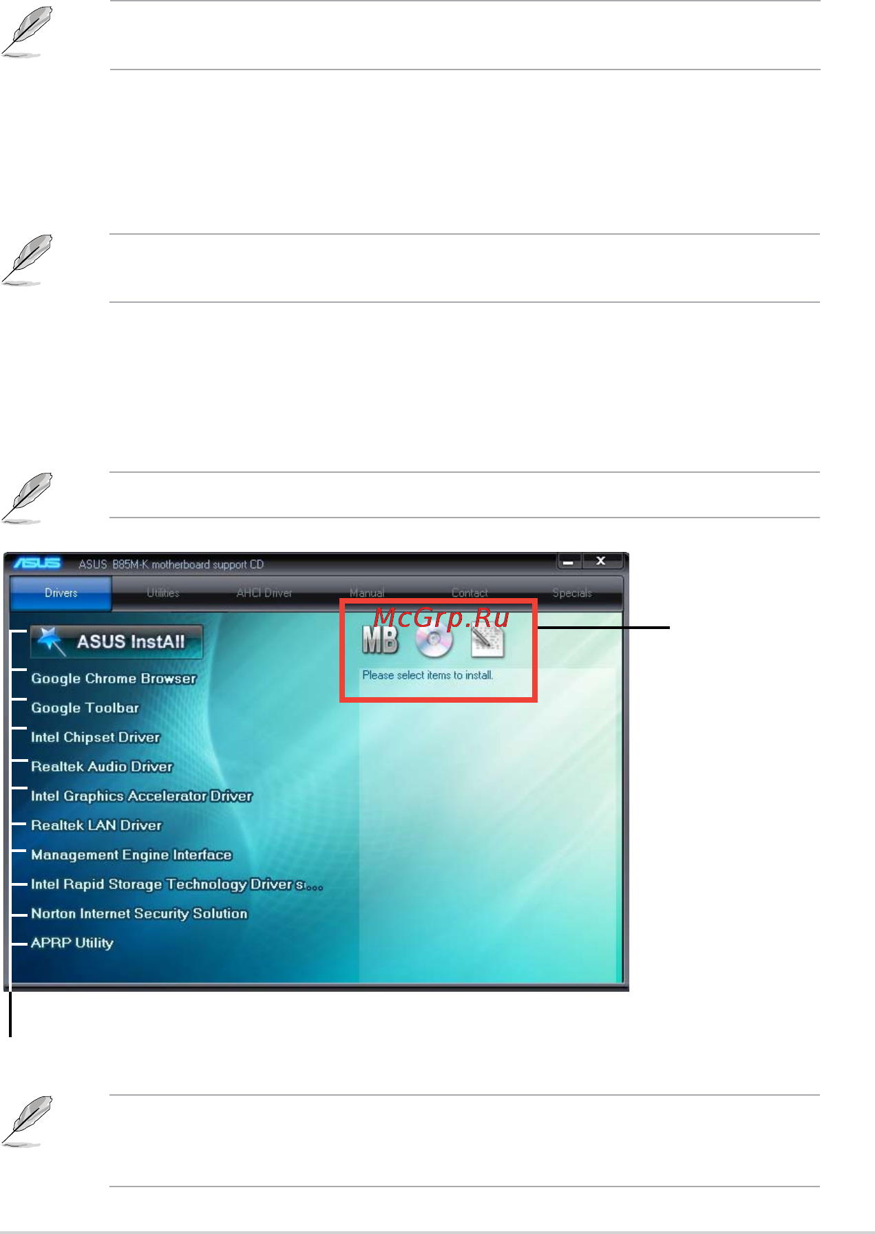 Asus b85m-k [29/48] Software support