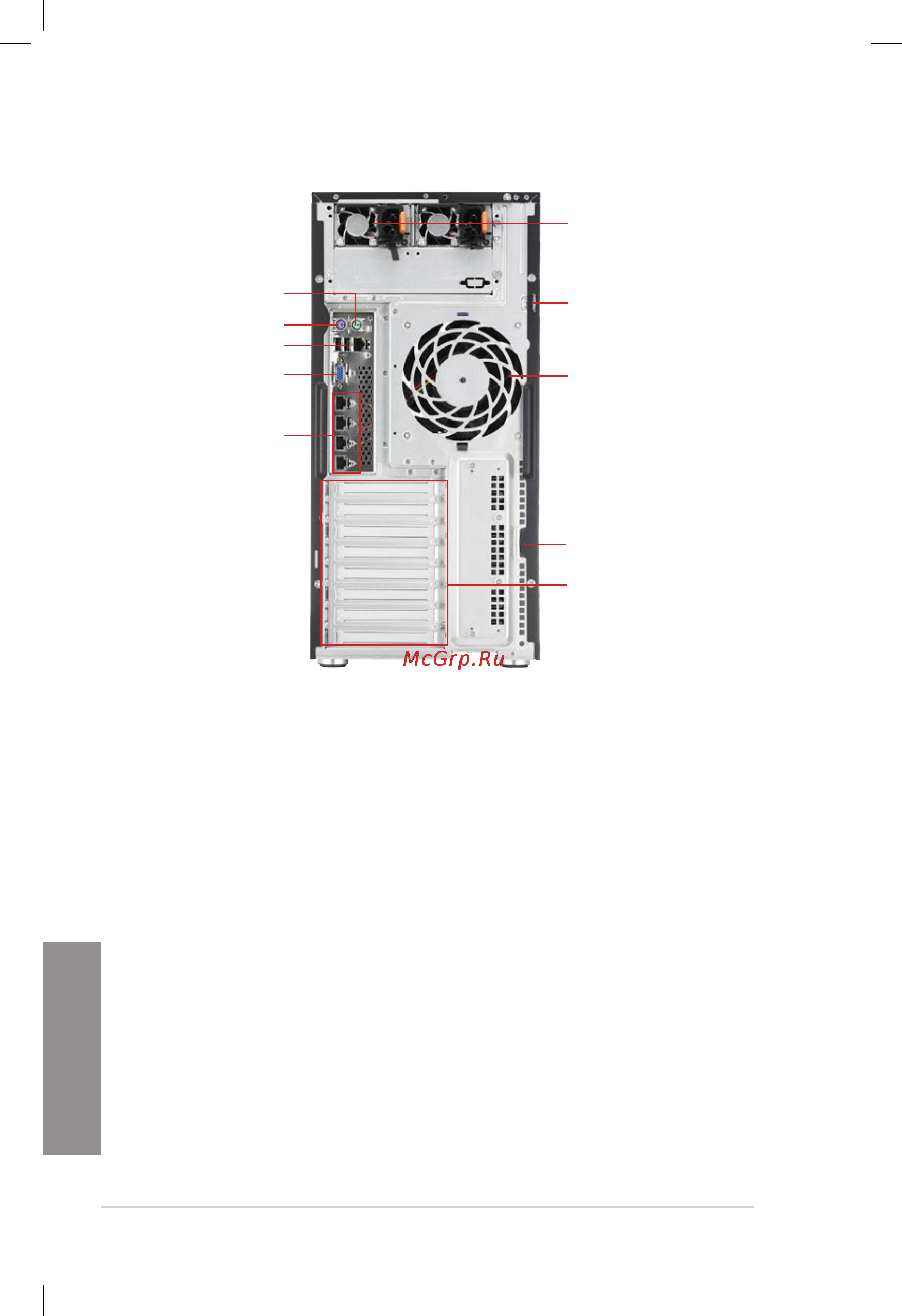 Asus ts700-e7-rs8 [16/198] Rear panel features
