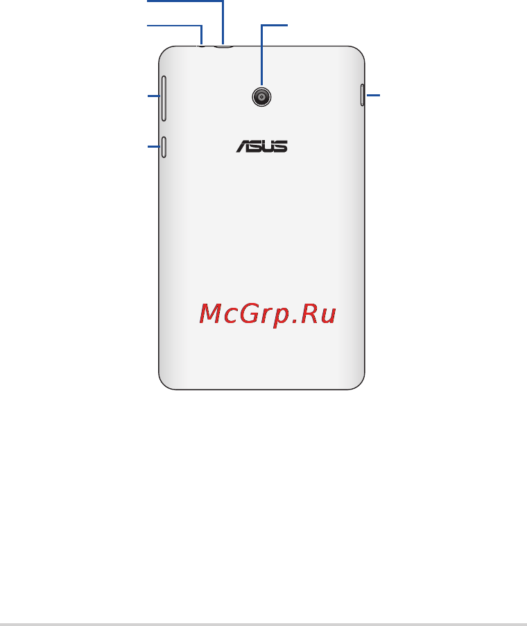 Asus MeMO Pad 7(ME70C) [5/22] Вид сзади