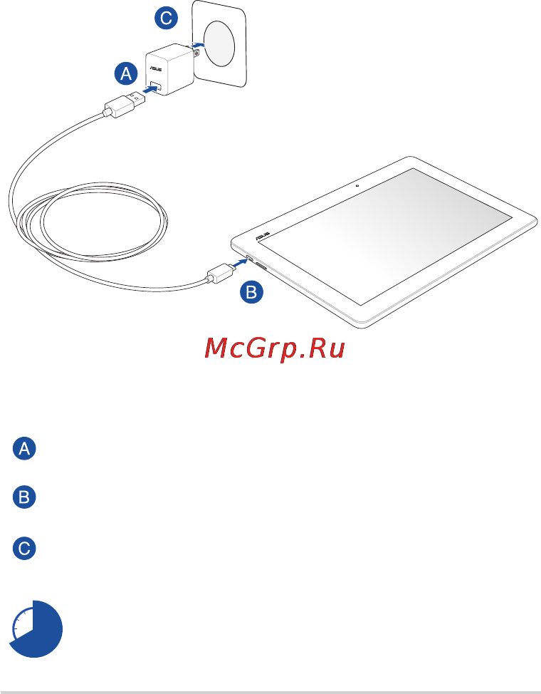 Asus memo pad 10 me103k 16gb [6/18] Зарядка планшета