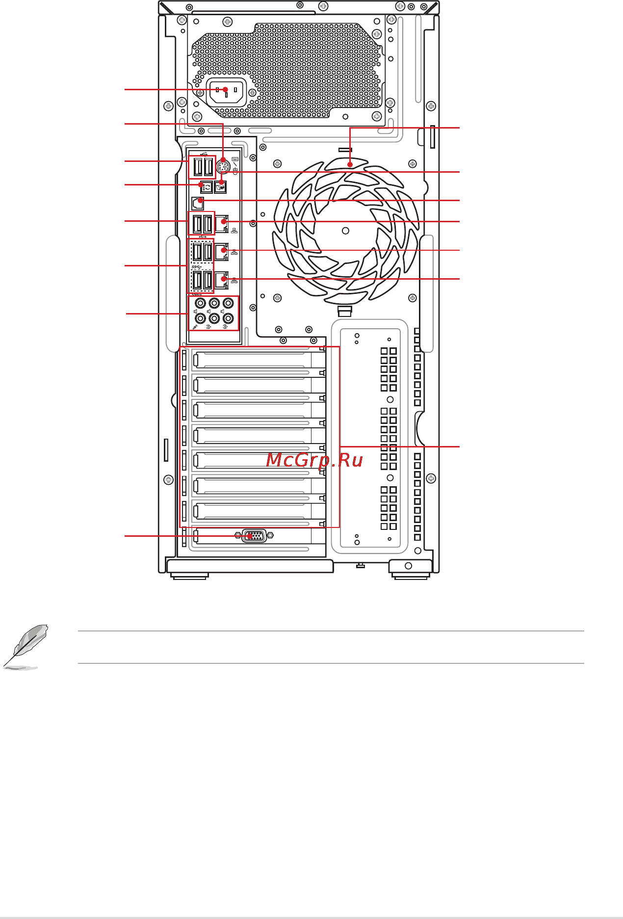 Asus ts700-e8-rs8 [19/210] Rear panel features