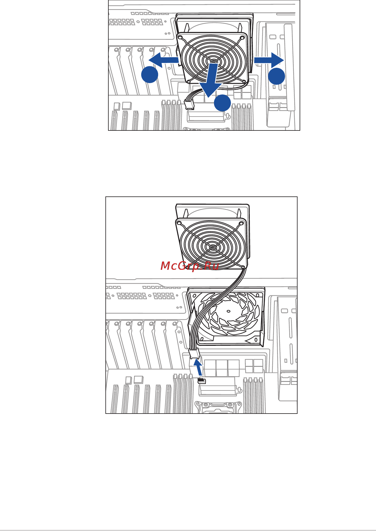 Asus ts700-e8-rs8 [54/210] Removing the rear system fan
