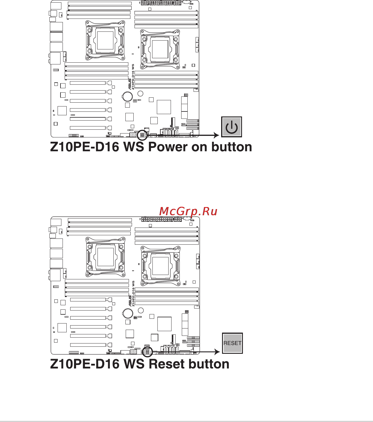 Asus ts700-e8-rs8 [72/210] Onboard buttons switches and jumpers