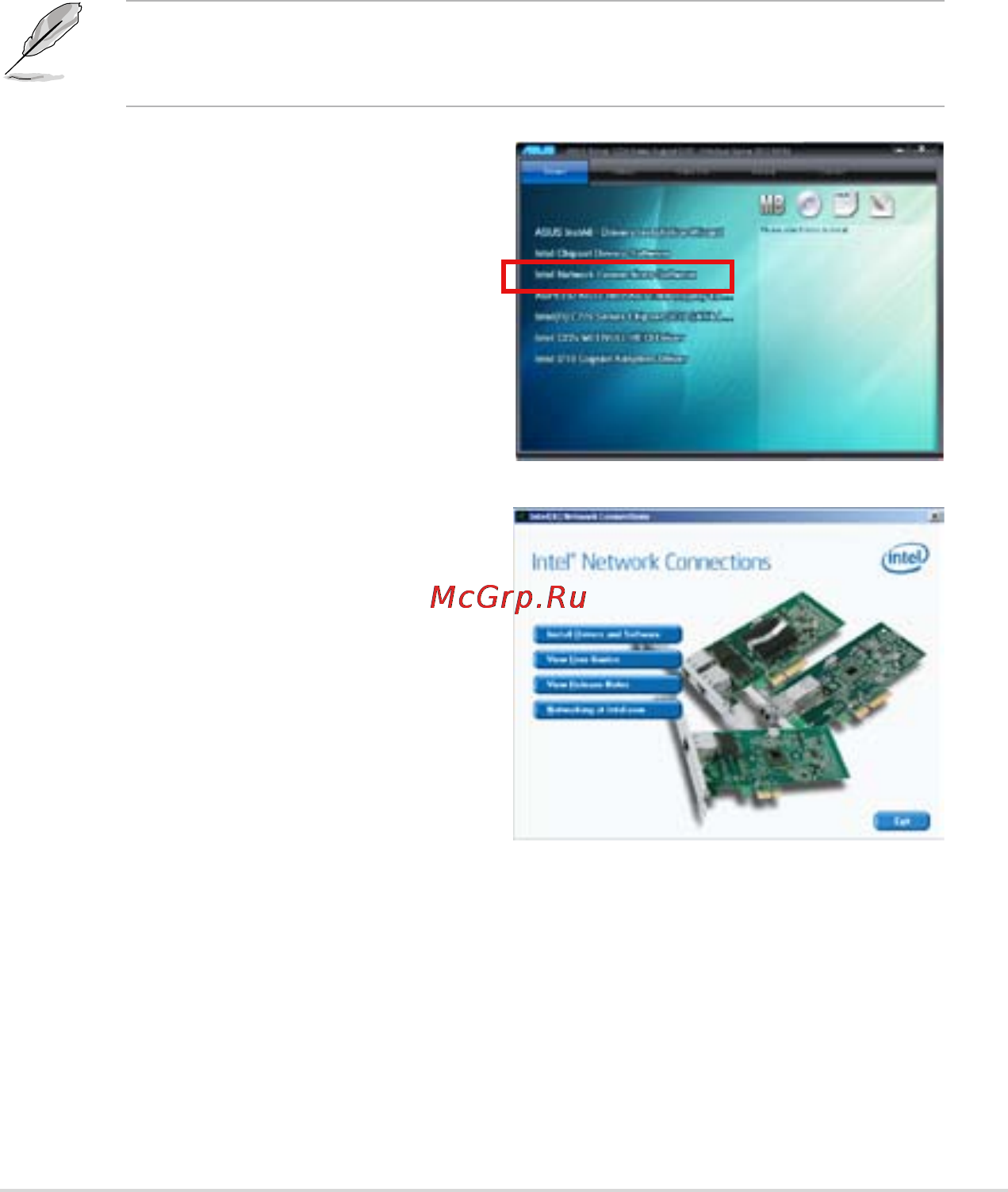 Asus p9d-e/4l [138/159] Installingthelandriver