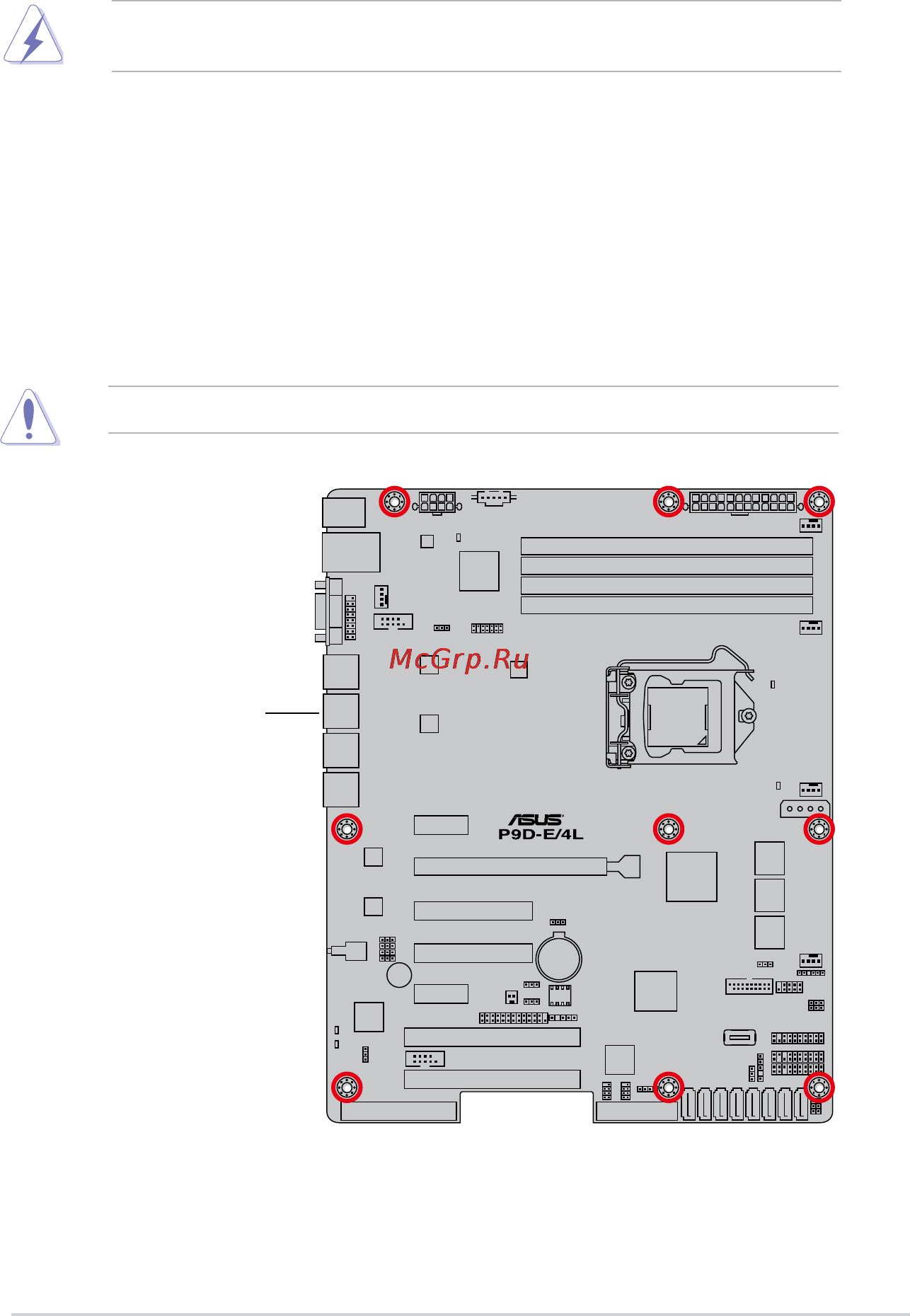 Asus p9d-e/4l [24/159] Motherboardoverview