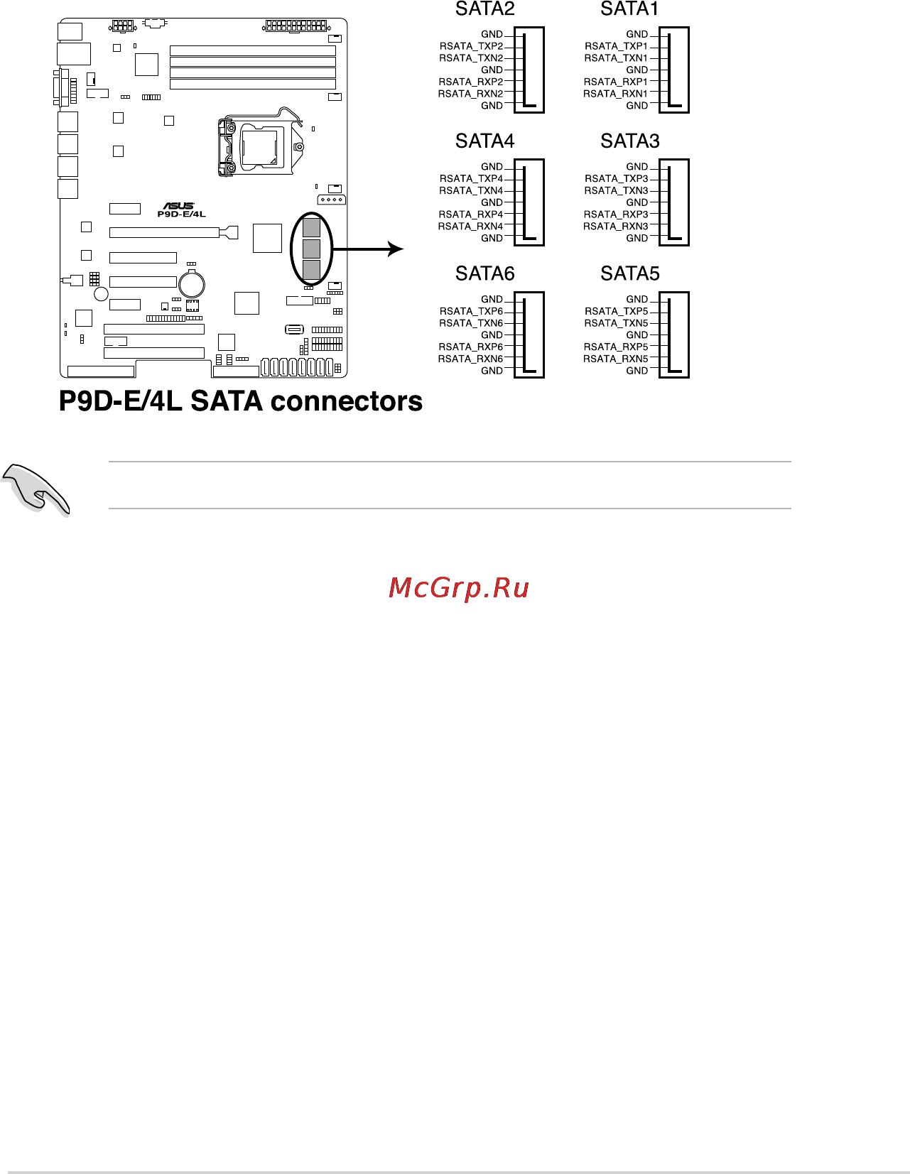 Asus p9d-e/4l [50/159] Internalconnectors