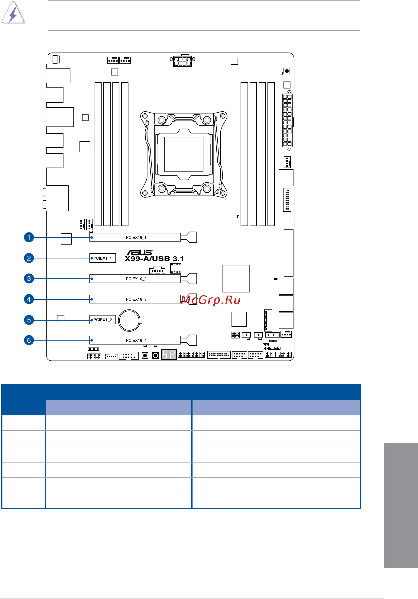 Asus x99-a/usb 3.1 [31/148] Chapter 1