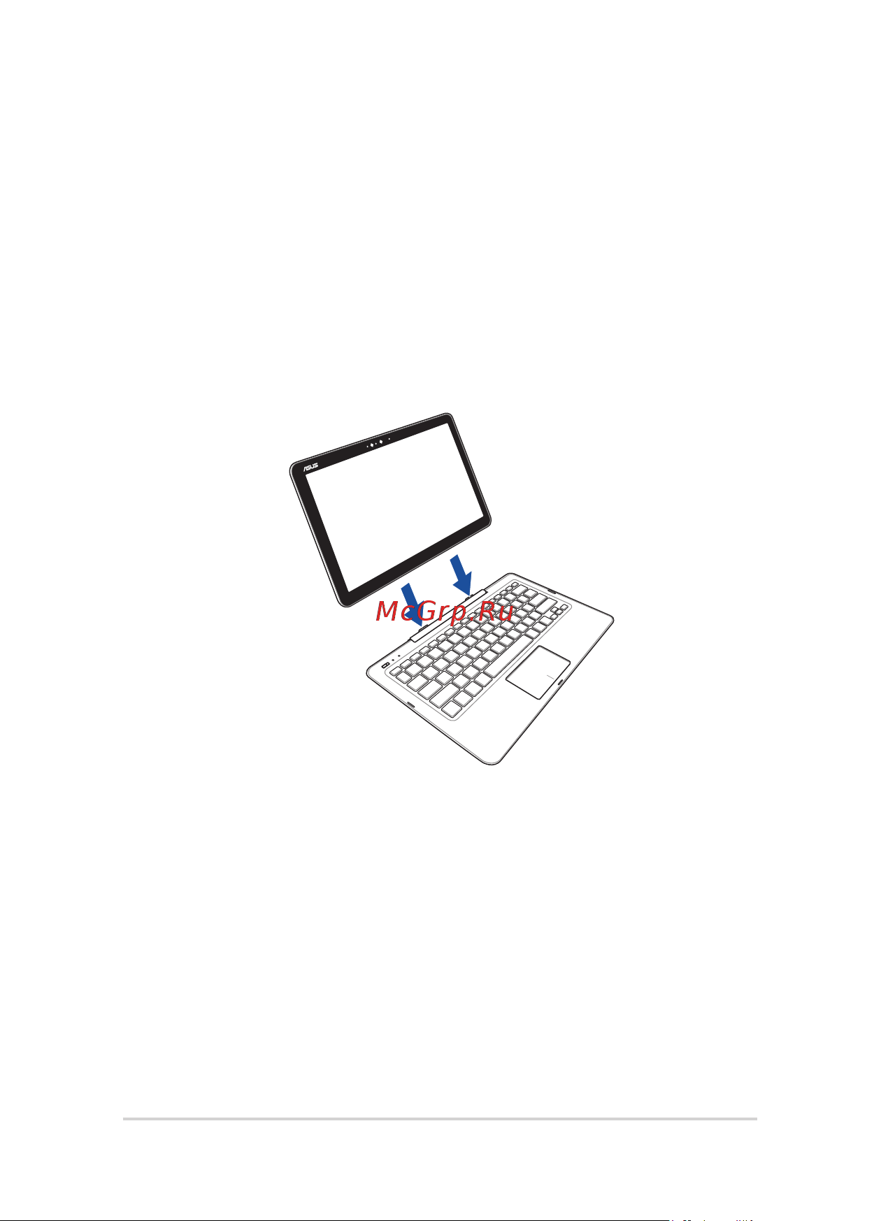 Asus transformer book t300chi, 90nb07g1-m00810 [32/120] Использование планшета с мобильной док станцией