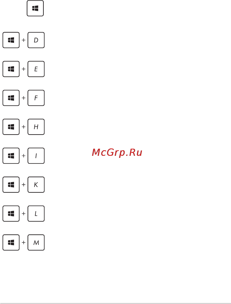 Asus k555ld, 90nb0627-m05080 [66/130] Other keyboard shortcuts