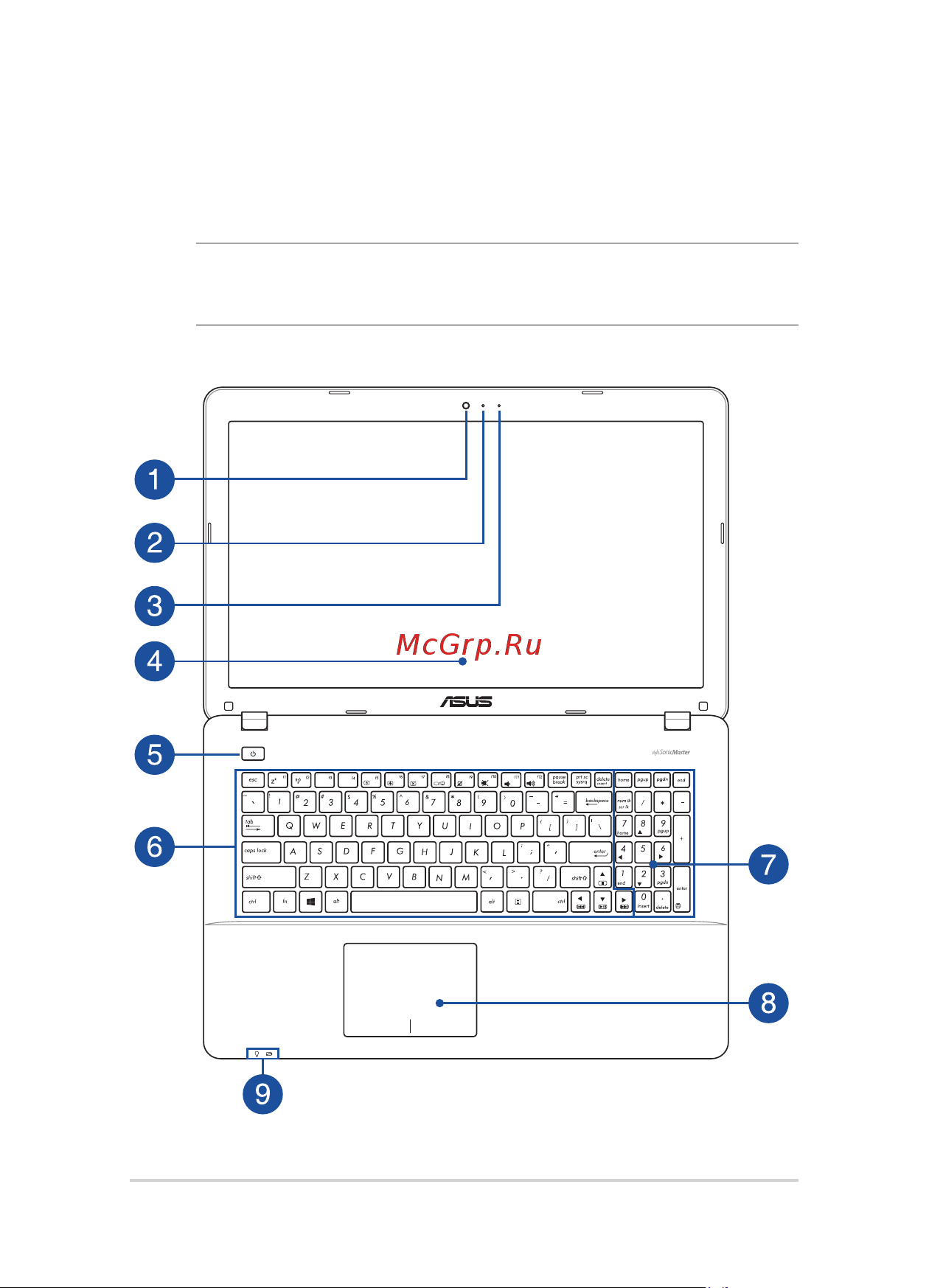 Asus x751lb, 90nb08f1-m00840 [12/114] Знакомство с ноутбуком