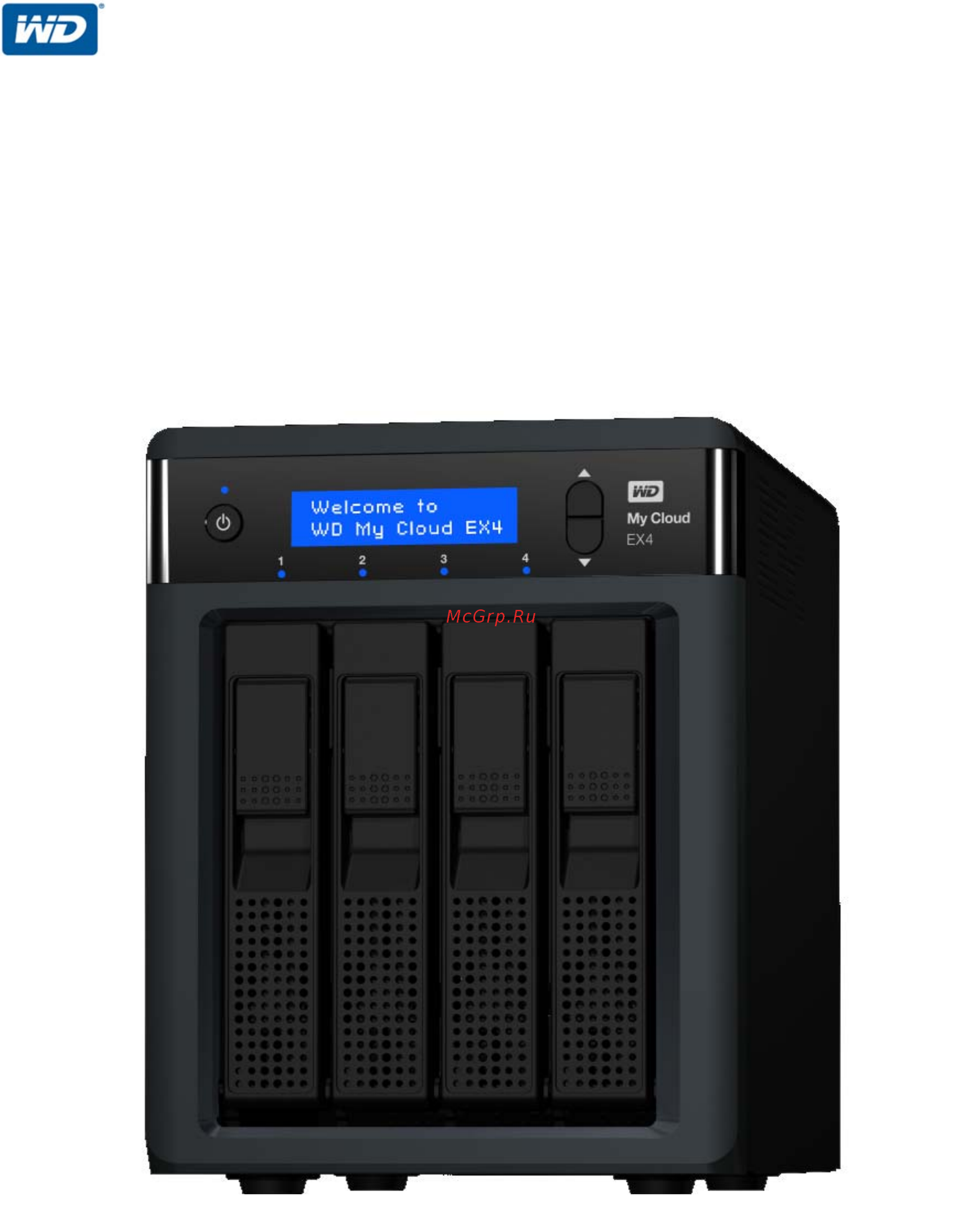 Western Digital My Cloud EX4 16 Tb Инструкция по эксплуатации онлайн