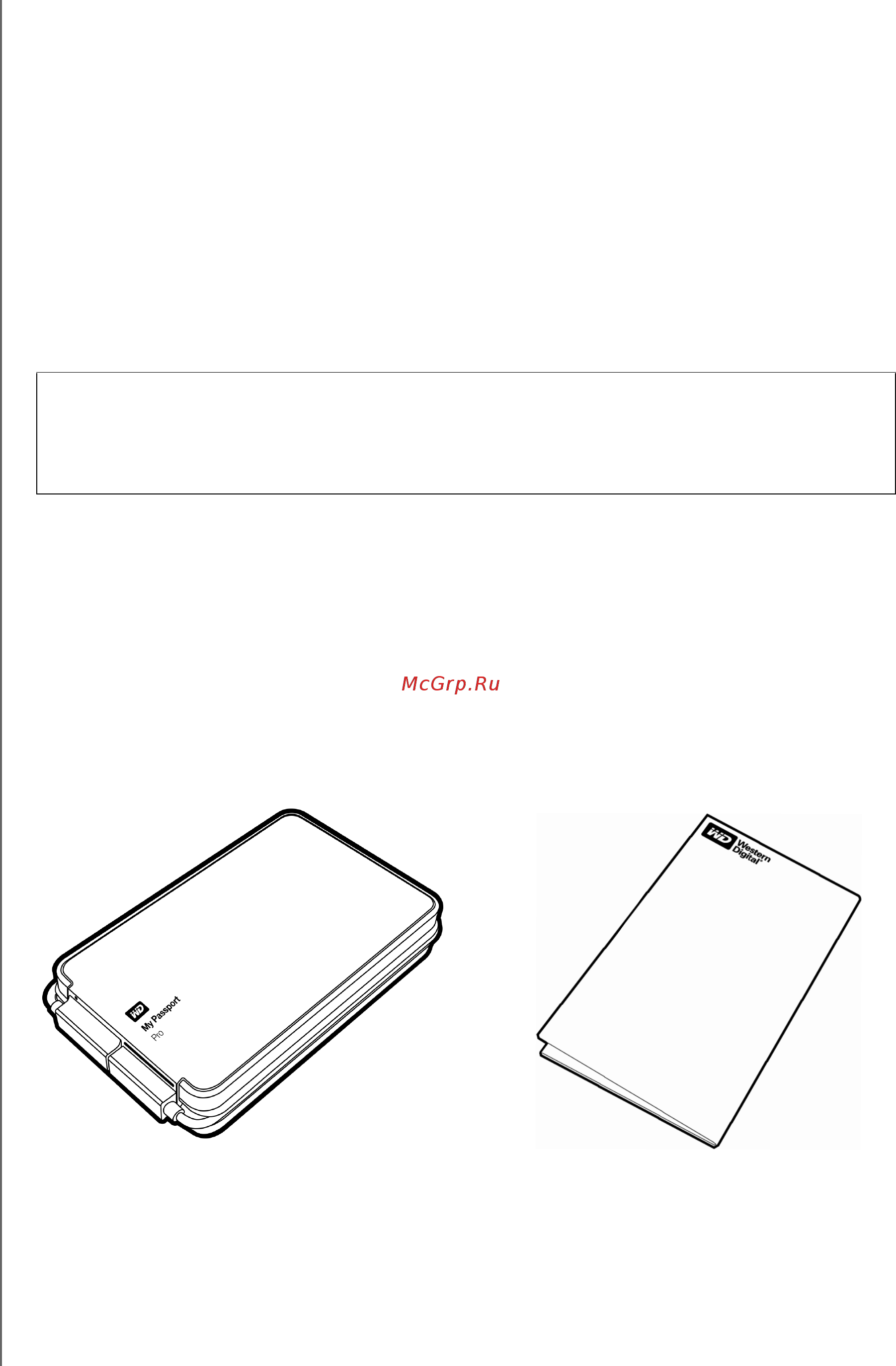 Western Digital My Passport Pro Thunderbolt 4TB [5/30] Комплект поставки
