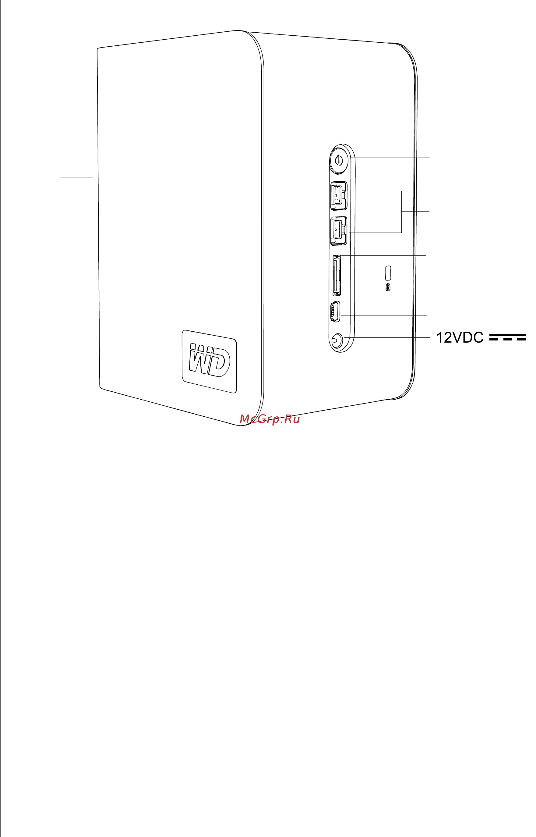 Western Digital USB 500 Gb Q5000E [9/43] Интерфейсы