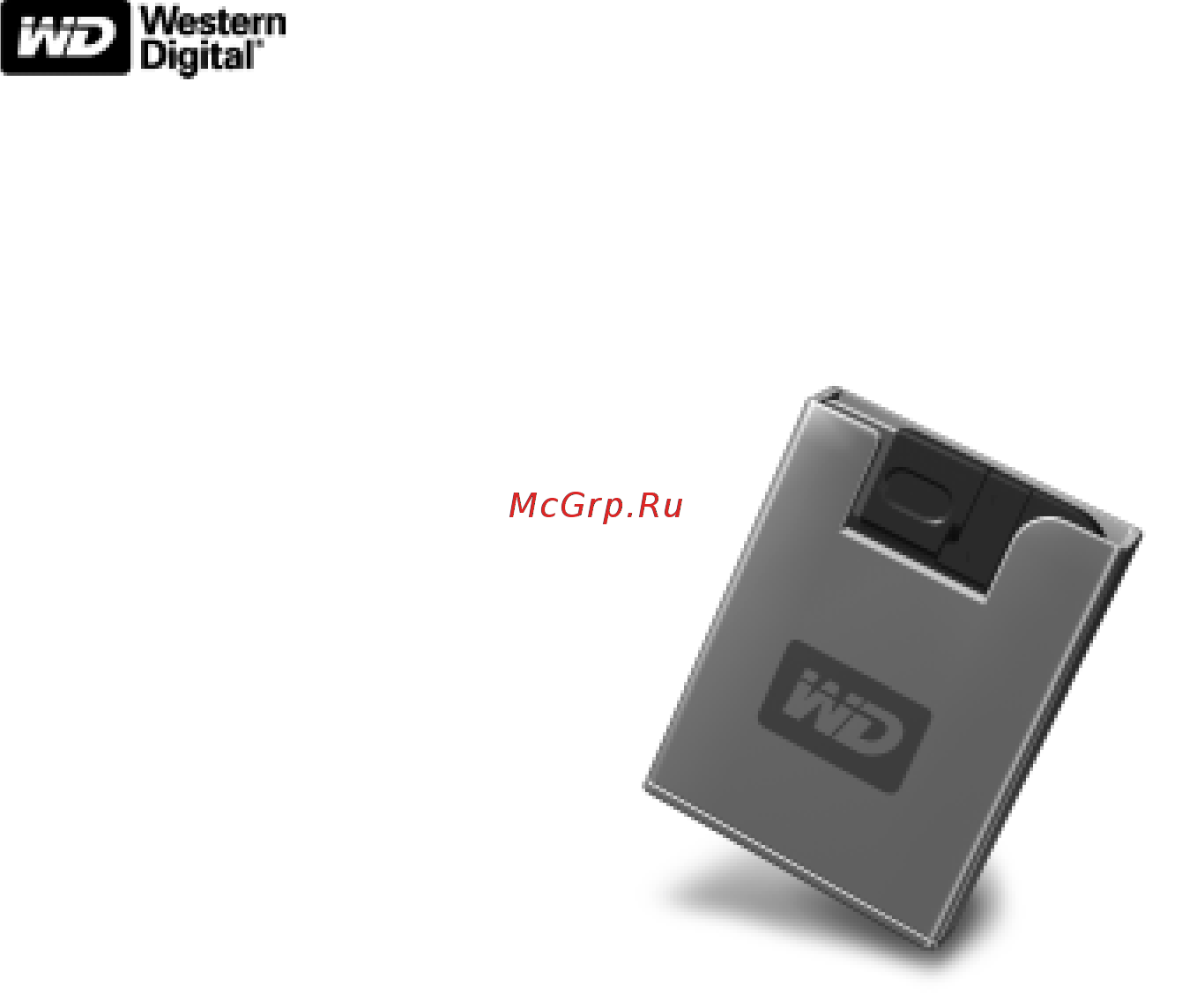 Western Digital USB 6 Gb 1'' Инструкция по эксплуатации онлайн