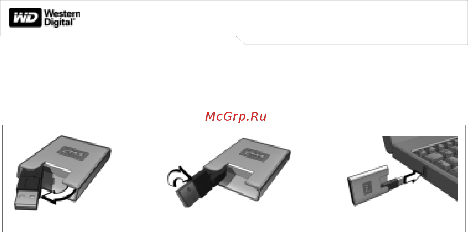 Western Digital USB 6 Gb 1'' [9/26] Wd passport pocket drive guida rapida di installazione