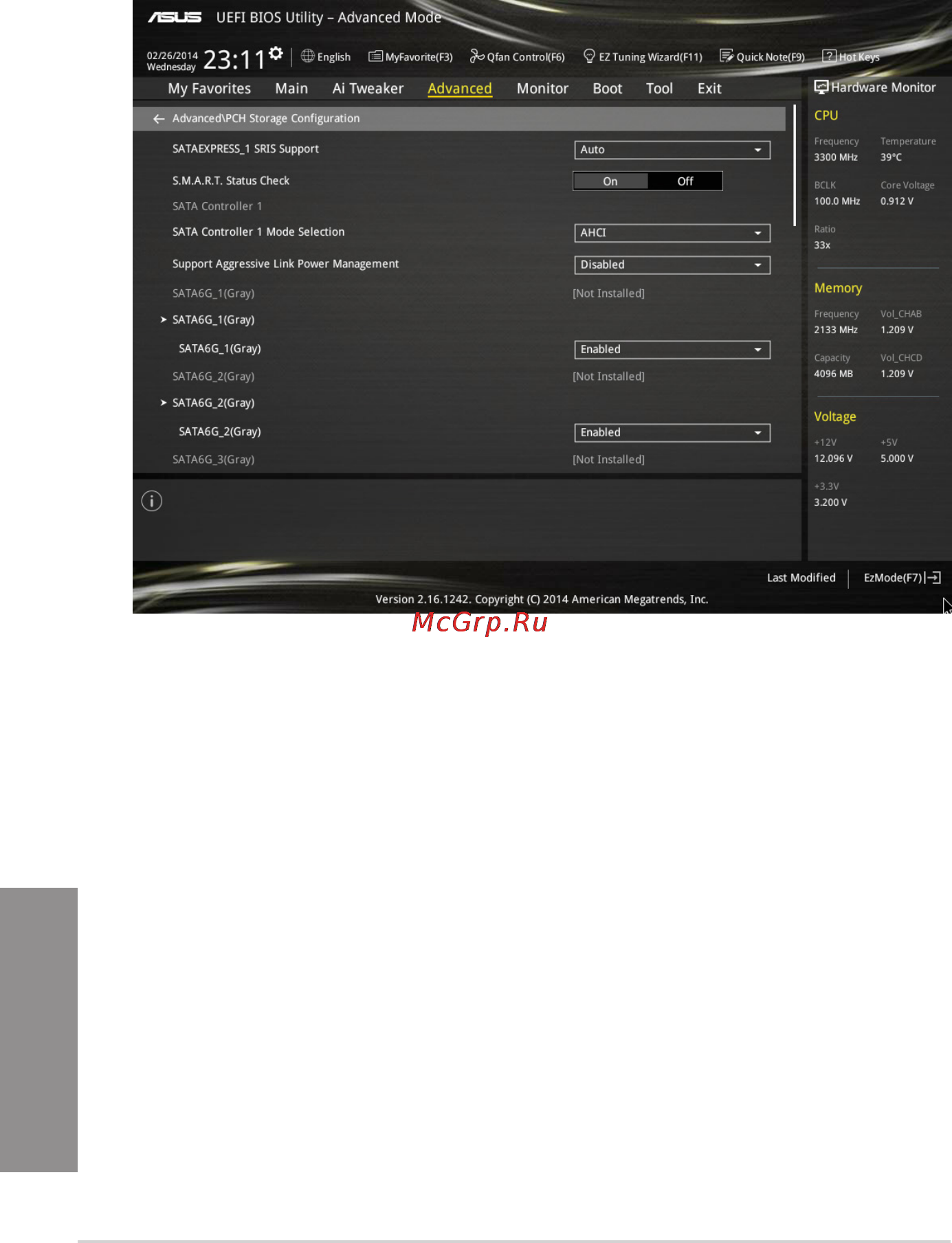 Asus x99-pro/usb 3.1 [114/150] Pch storage configuration