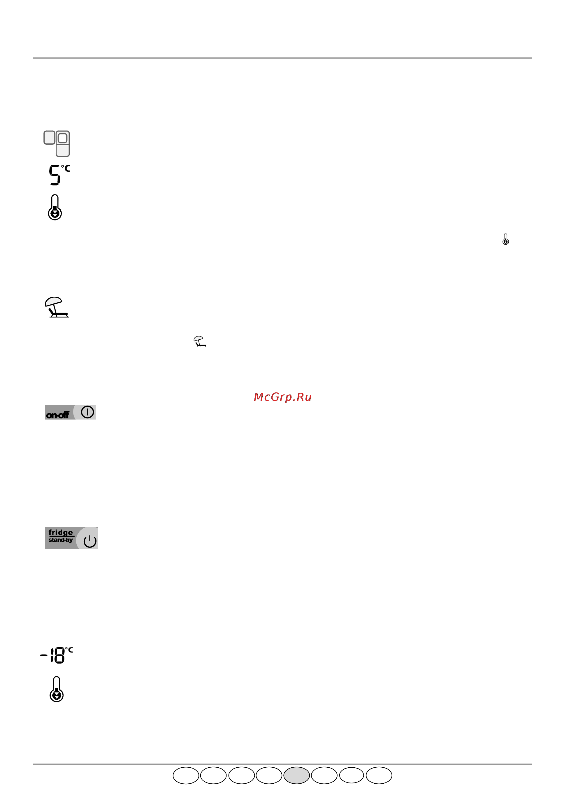 Whirlpool ARC 7558 IX [13/16] Описание отдельных функций