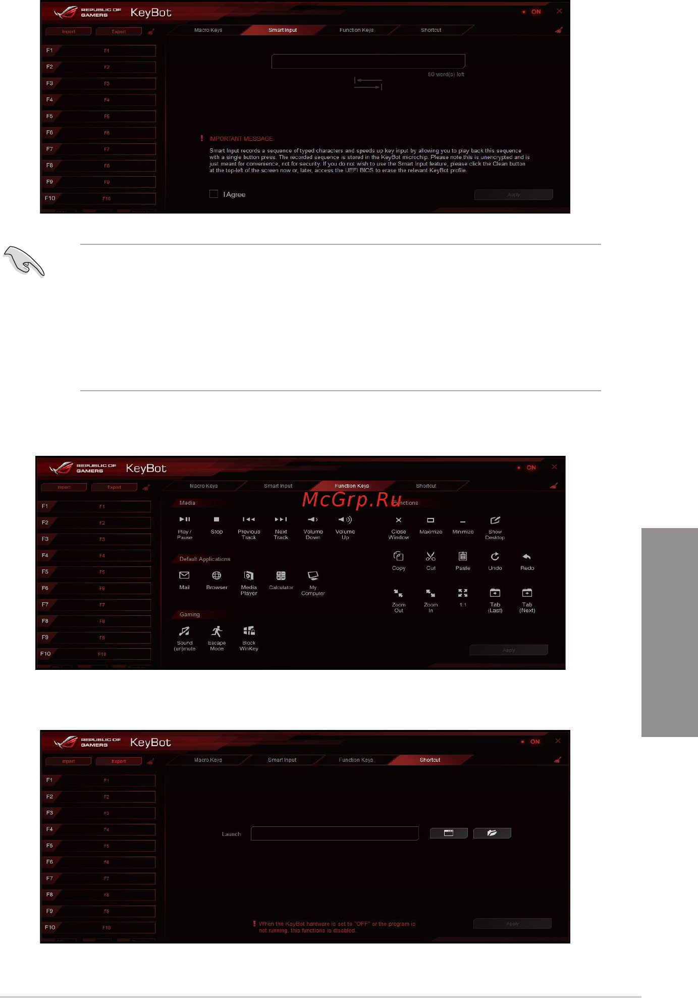 Asus rog rampage v extreme/u3.1 [203/230] Chapter 4