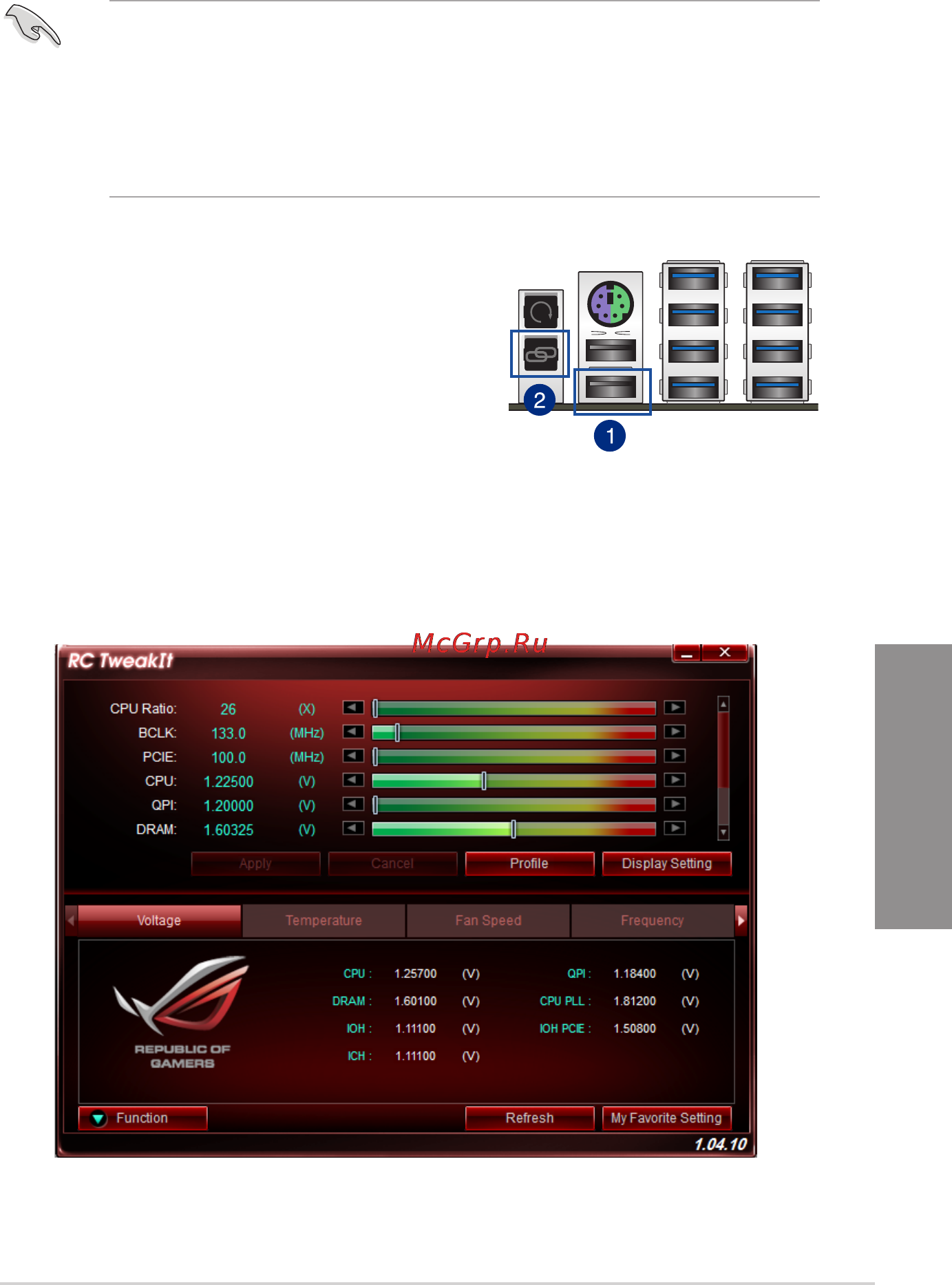 Asus rog rampage v extreme/u3.1 [211/230] Rog connect