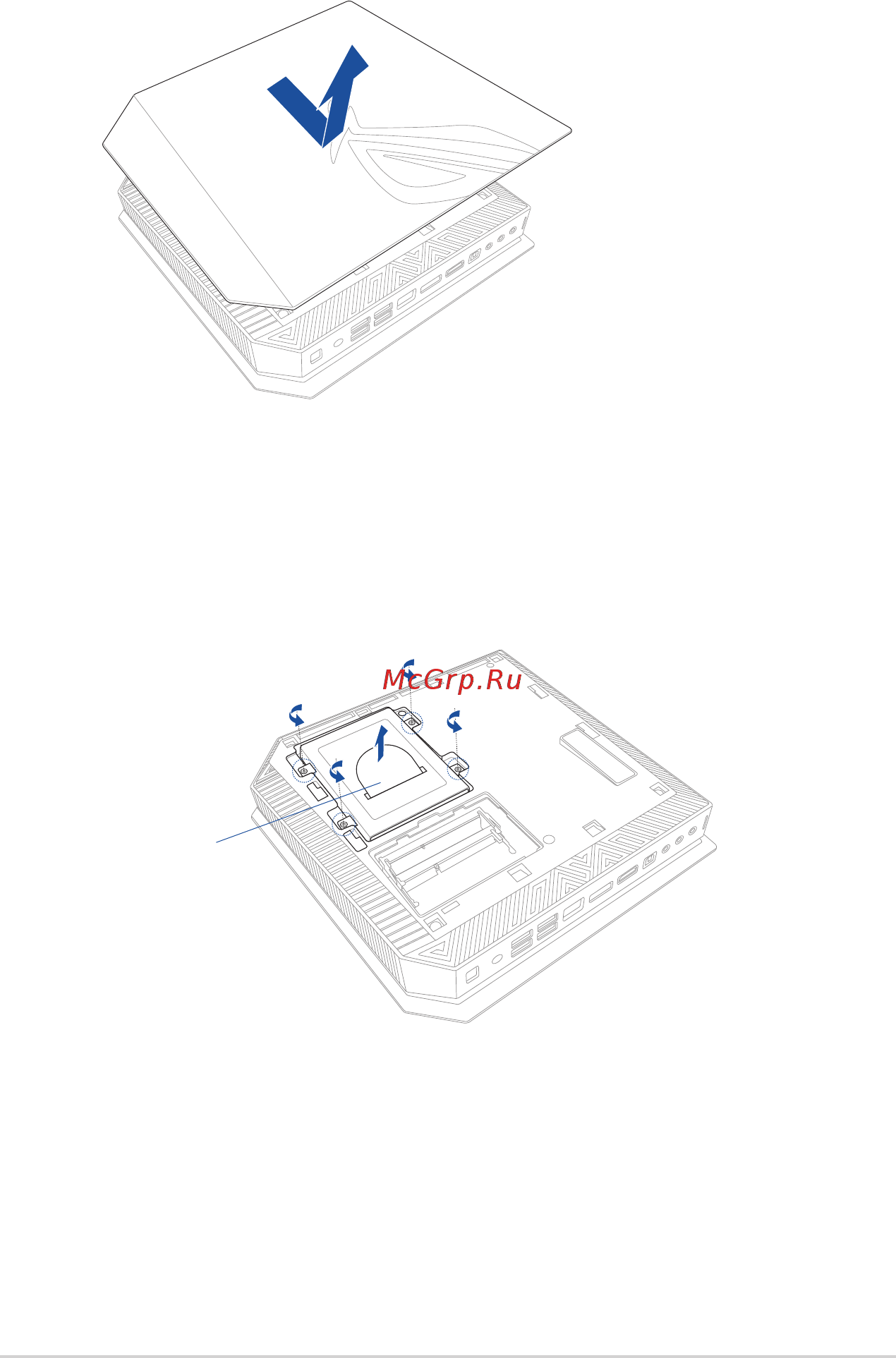 Asus rog gr6-r029r, 90ms00f1-m00290 Инструкция по эксплуатации онлайн [36/52] 177976