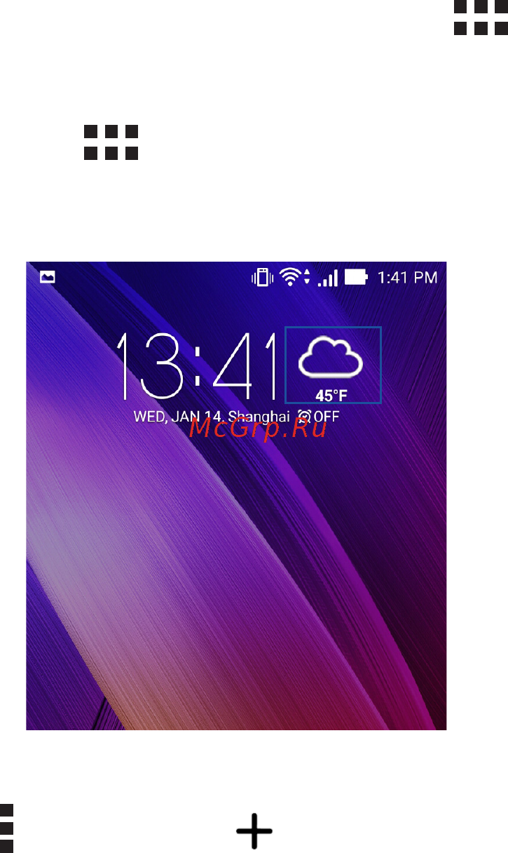 Asus zenfone cl ze500cl-1a112ru 16gb, 2ram [38/160] Getting the weather updates