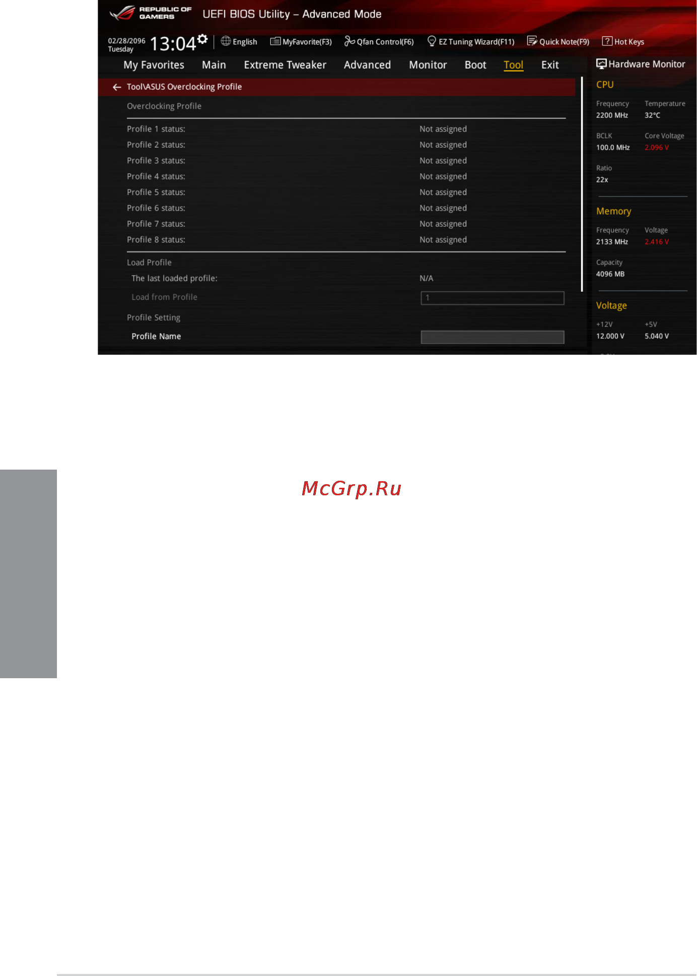 Asus rog maximus viii ranger [124/200] Asus overclocking profile