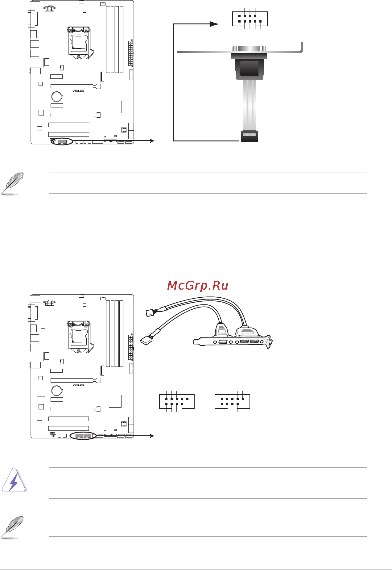 Asus z170-p d3 [25/85] Internal connectors