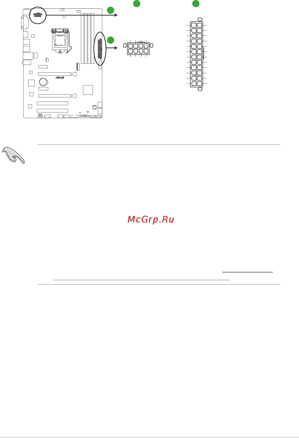Asus z170-p d3 [27/85] Z170 p d3 atx power connectors